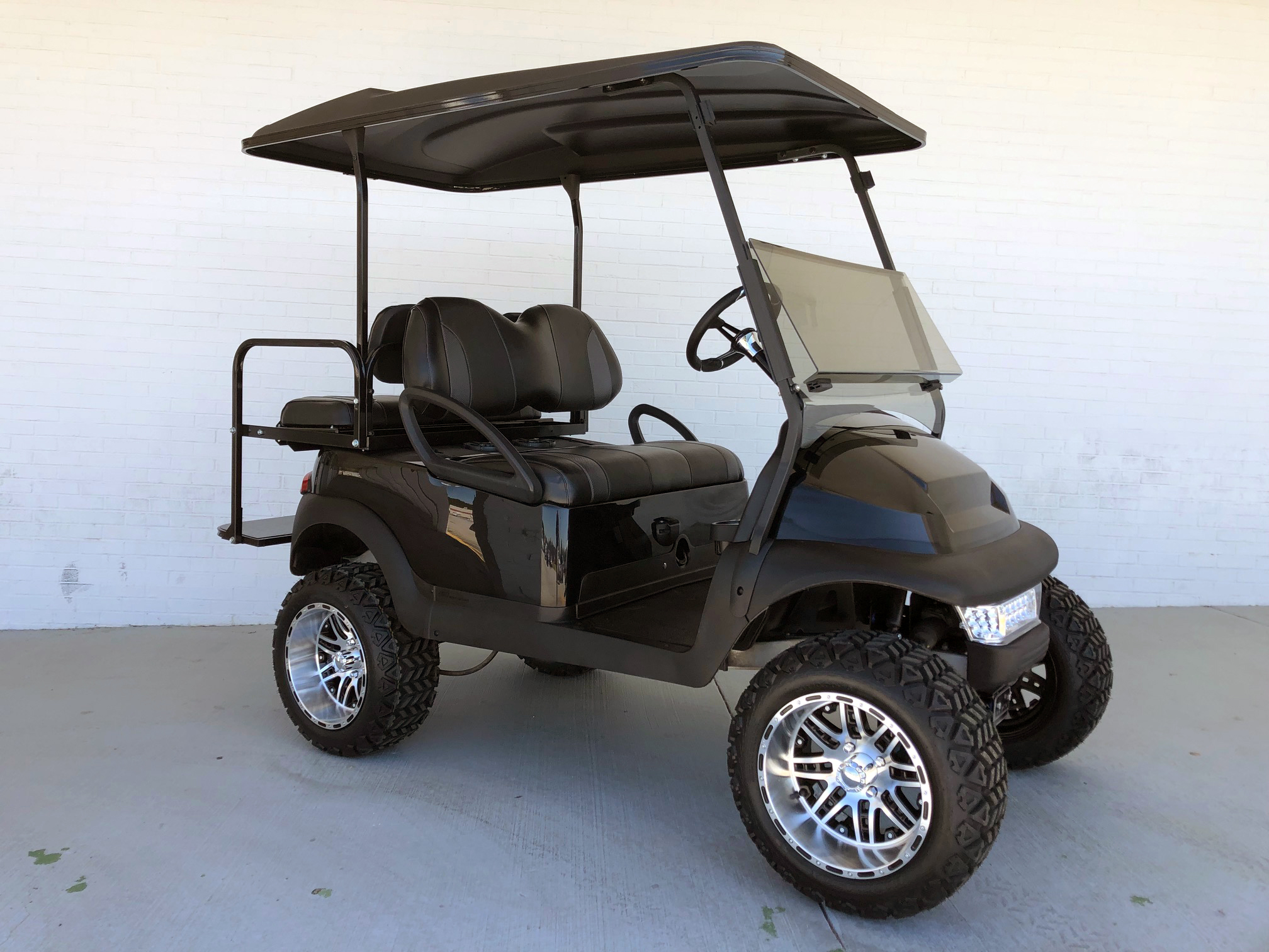 Black Beast Lifted Club Car Precedent Golf Cart